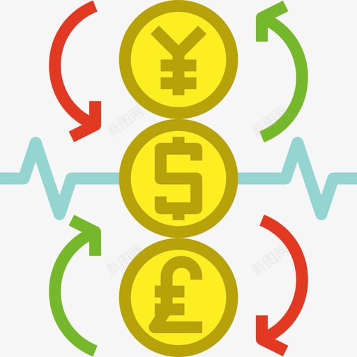 外汇商业和金融58持平图标svg_新图网 https://ixintu.com 商业和金融58 外汇 持平