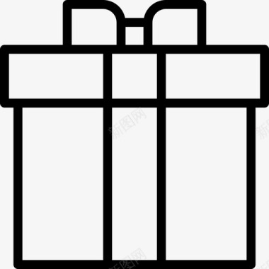礼品购物90直系图标图标