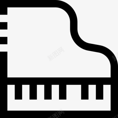 钢琴音乐47线性图标图标