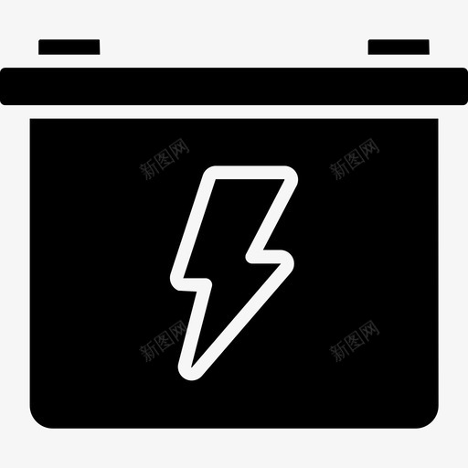 蓄电池摩托车2加注图标svg_新图网 https://ixintu.com 加注 摩托车2 蓄电池