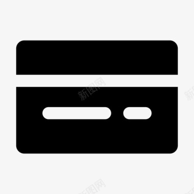信用卡商务管理图标图标