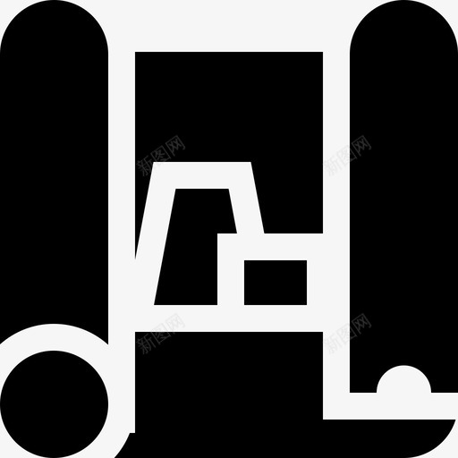 方案工厂9已填充图标svg_新图网 https://ixintu.com 工厂9 已填充 方案