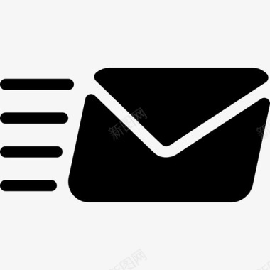 发送电子邮件2填充图标图标