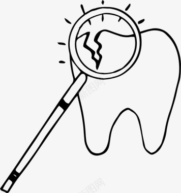牙齿治疗牙齿护理牙齿健康图标图标