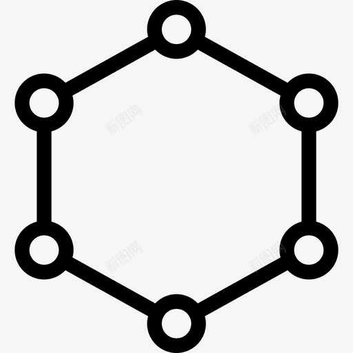 分子科学20线性图标svg_新图网 https://ixintu.com 分子 科学20 线性