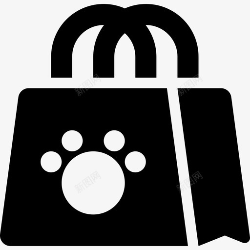 购物袋兽医18填充图标svg_新图网 https://ixintu.com 兽医18 填充 购物袋