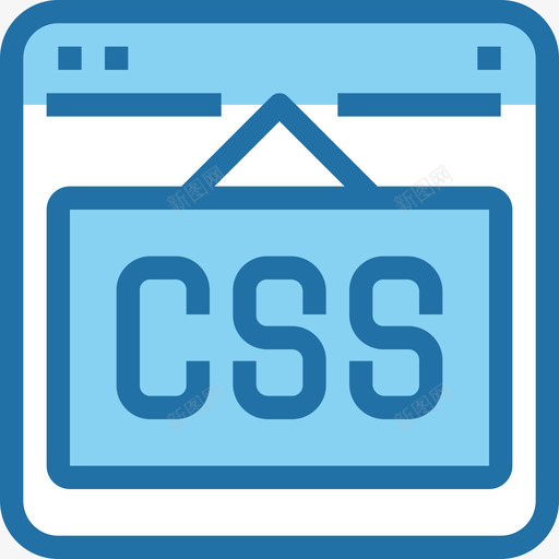 Css编程23蓝色图标svg_新图网 https://ixintu.com Css 编程23 蓝色