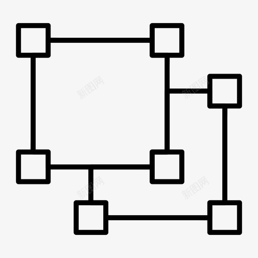 解组图像对象图标svg_新图网 https://ixintu.com 变换 向量 图像 基本图标所有大小 对象 解组