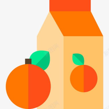 橙汁杂货店12无糖图标图标