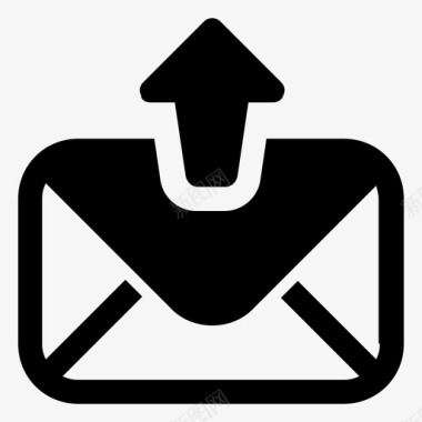 发件箱电子邮件发送的电子邮件图标图标