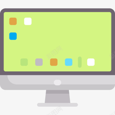 计算机技术20平板图标图标