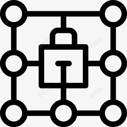 密码安全58线性图标svg_新图网 https://ixintu.com 安全58 密码 线性