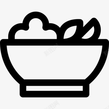 沙拉烧烤7直系图标图标