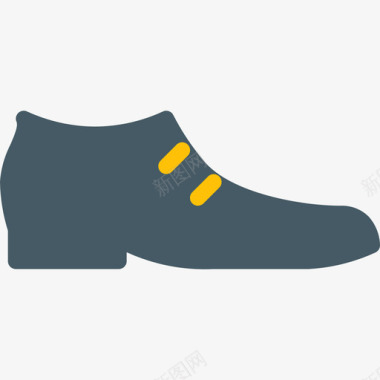 鞋衣服和附件3平的图标图标