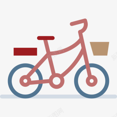 自行车旅行113平装图标图标