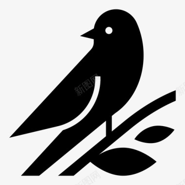 夜莺小鸟唧唧图标图标