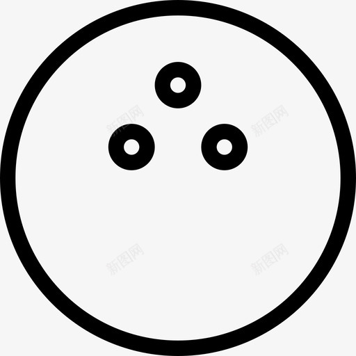 保龄球运动47直线型图标svg_新图网 https://ixintu.com 保龄球 直线型 运动47