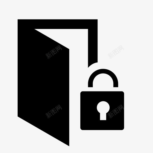 08_123_security_doorsvg_新图网 https://ixintu.com 08_123_security_door