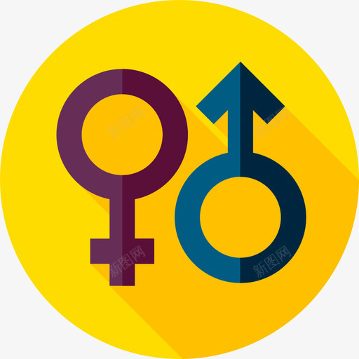 性别约会应用程序单位图标svg_新图网 https://ixintu.com 单位 性别 约会应用程序