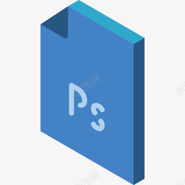 Psd文件夹和文件2平面图标图标