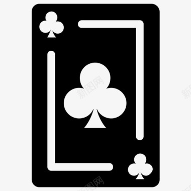 俱乐部卡赌场卡俱乐部标志图标图标