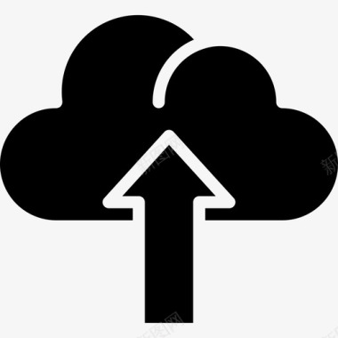 云计算网络4填充图标图标