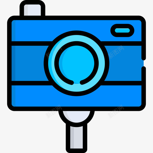 相机平面34线性颜色图标svg_新图网 https://ixintu.com 平面设计34 相机 线性颜色