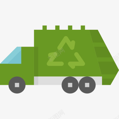 垃圾车生态93平板图标图标