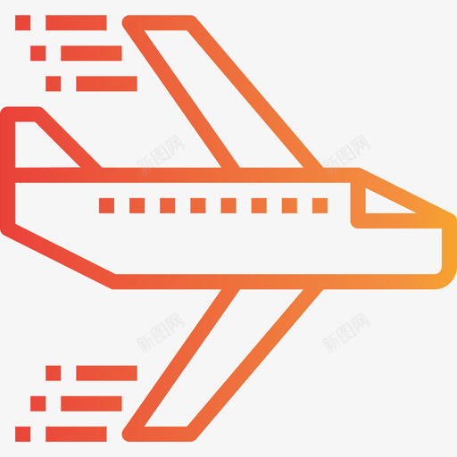 飞机旅行126坡度图标svg_新图网 https://ixintu.com 坡度 旅行126 飞机