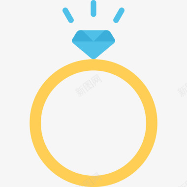 结婚戒指结婚80平的图标图标