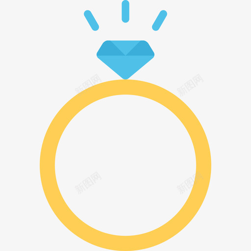 结婚戒指结婚80平的图标svg_新图网 https://ixintu.com 平的 结婚80 结婚戒指