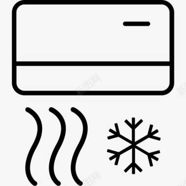 冷暖系统图标