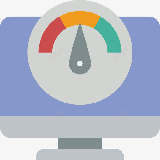 速度表网络性能3扁平图标svg_新图网 https://ixintu.com 扁平 网络性能3 速度表