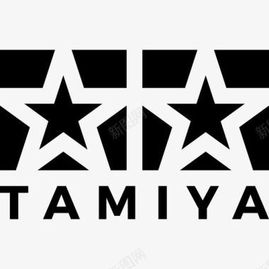 Tamiya视频游戏徽标6填充图标图标