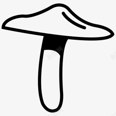 蘑菇烹饪食用图标图标