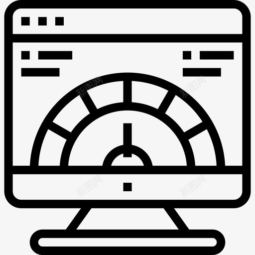 速度web开发15线性图标svg_新图网 https://ixintu.com web开发15 线性 速度