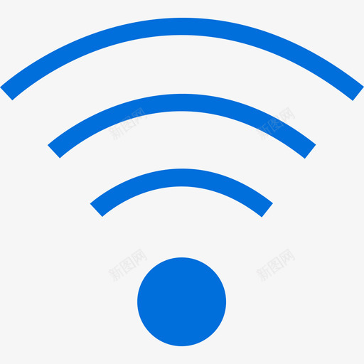 Wifi通信61平坦图标svg_新图网 https://ixintu.com Wifi 平坦 通信61