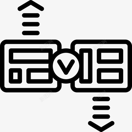 传输网络性能2线性图标svg_新图网 https://ixintu.com 传输 线性 网络性能2