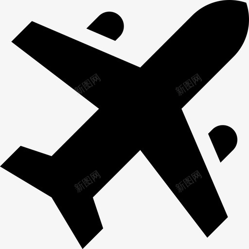 飞机保险6满载图标svg_新图网 https://ixintu.com 保险6 满载 飞机