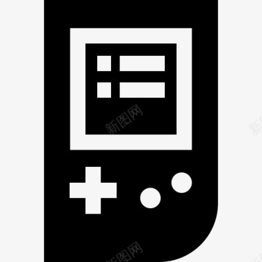 Gameboy智能设备12填充图标图标