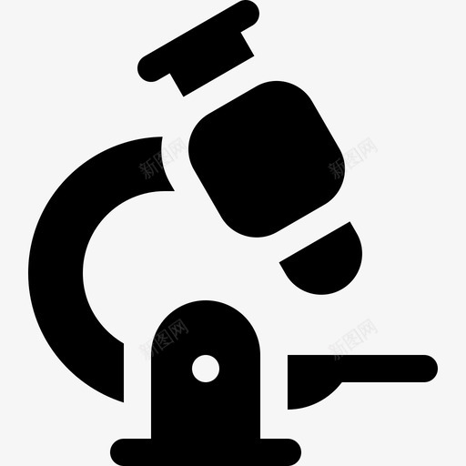 显微镜私人侦探6填充图标svg_新图网 https://ixintu.com 填充 显微镜 私人侦探6