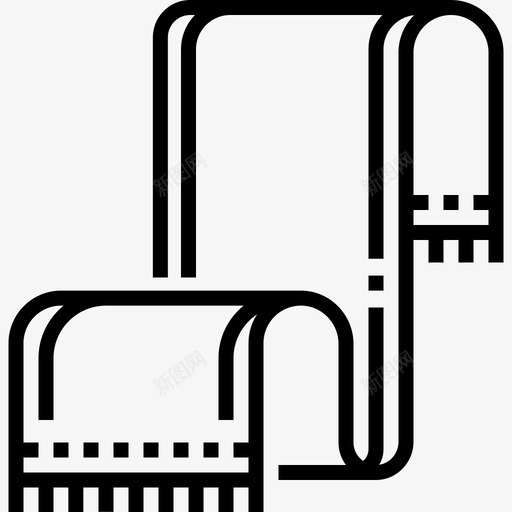 毛巾夏季20直纹图标svg_新图网 https://ixintu.com 夏季20 毛巾 直纹