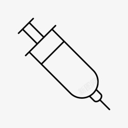 医疗注射针注射针保健注射机图标高清图片