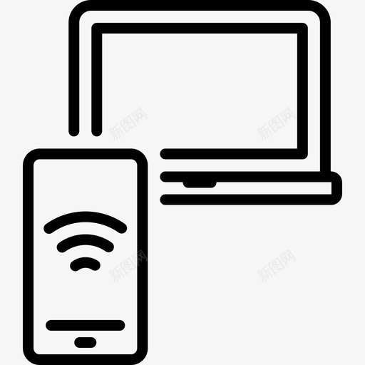 智能手机物联网32线性图标svg_新图网 https://ixintu.com 智能手机 物联网32 线性