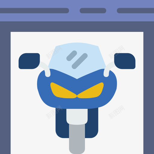摩托车汽车零件平板车图标svg_新图网 https://ixintu.com 平板车 摩托车 汽车零件