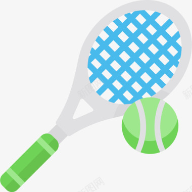 网球豪华10平铺图标图标