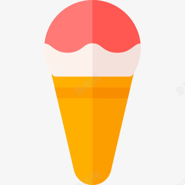 冰淇淋外卖10平的图标图标