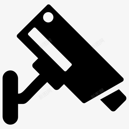 安全摄像头闭路电视监控系统图标svg_新图网 https://ixintu.com 安全摄像头 安全系统 机场服务实体图标 监控摄像头 监控系统 闭路电视
