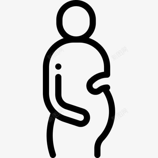 怀孕产妇7直系图标svg_新图网 https://ixintu.com 产妇7 怀孕 直系