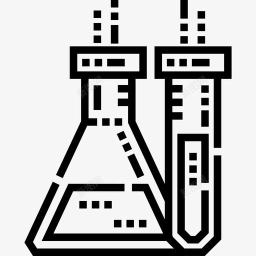 烧瓶学习31直线型图标svg_新图网 https://ixintu.com 学习31 烧瓶 直线型